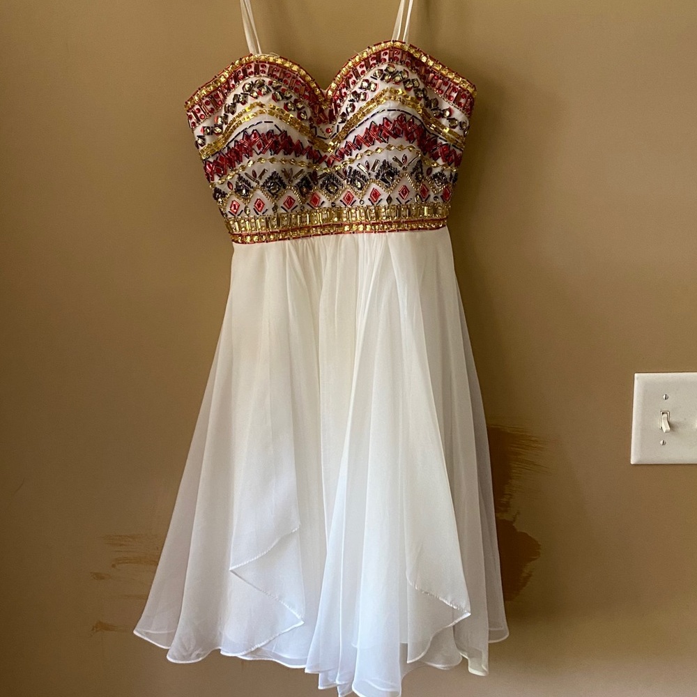 angela & alison homecoming dress
